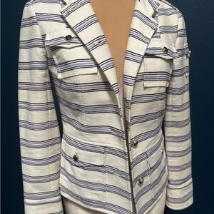 Tory Burch Striped Women's Cotton  Jacket 4